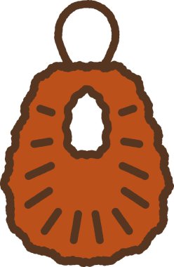 Basit el çizimi resim: fırça fırçası