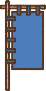 Basit el çizimi simgesi - Noren