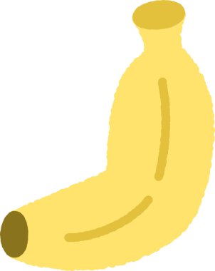 Olgun bir muzun simgesi