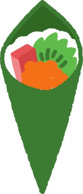 El çizimi basit simge resimleme parşömeni