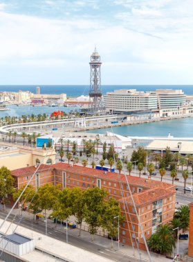 Barcelona. Cablewaya koskocaman defne.
