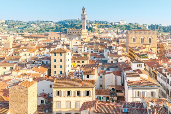 フィレンツェ。上空からの都市の眺め . — ストック写真