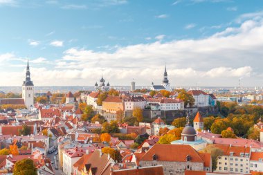 Tallinn. Estonya. Eski şehir.