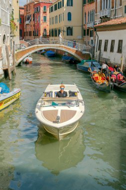 Venedik. Şehir kanalları.