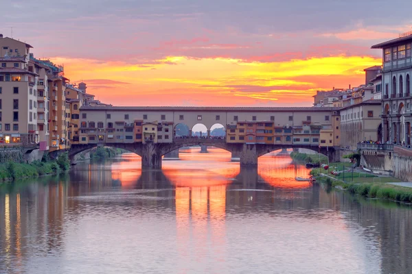 Florence. Ponte Vecchio. — Stock Photo, Image