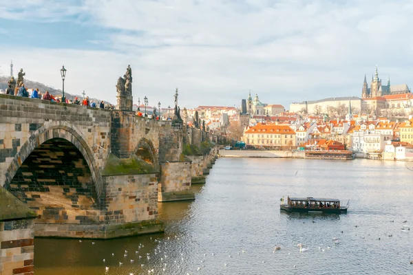 Prague. View of the old city. — Stock Photo, Image