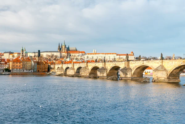 Praha. Pemandangan kota tua. — Stok Foto