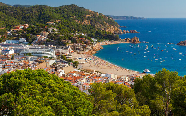 Tossa de Mar, Costa Brava, Spain.