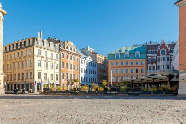 Riga. Régi tér. — Stock Fotó