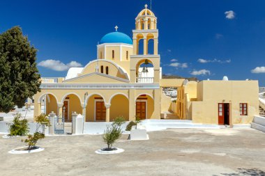 St. George Kilisesi. Santorini.