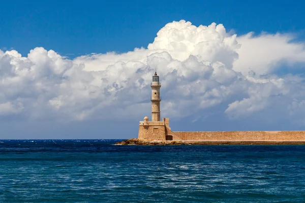Chania. Eski liman deniz feneri.
