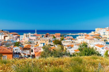Chania. Havadan görünümü.