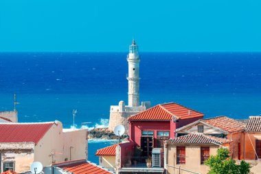 Chania. Havadan görünümü.