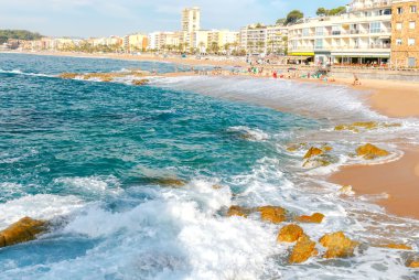 Lloret de Mar. City Beach.