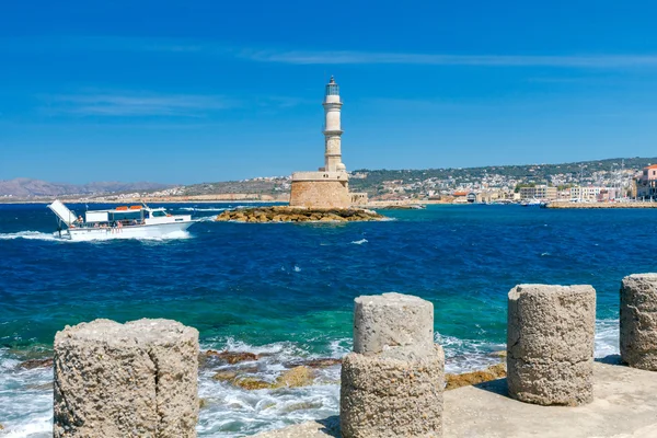 Hanya deniz feneri. Yunanistan.