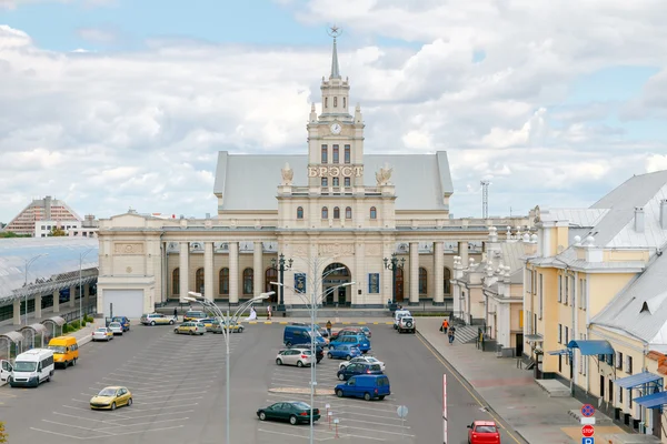 Brest. Estação ferroviária. Bielorrússia Ocidental . — Fotografia de Stock