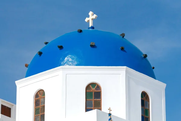 Fira. Iglesia griega . — Foto de Stock