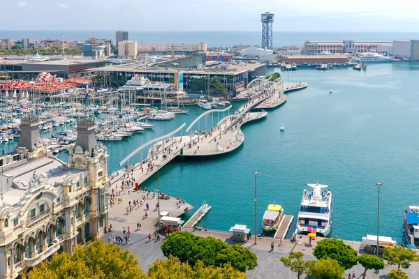 Barcelona. Bina bağlantı noktası.