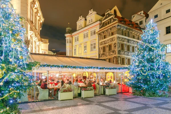 Praga Vacaciones de Navidad . — Foto de Stock