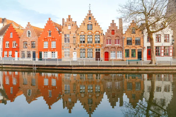 Brugge. Oude stad. — Stockfoto