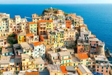 Manarola. Kaya Köyü.