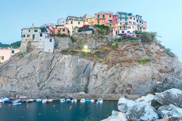 Manarola. Village on the rock. — Stock Photo, Image