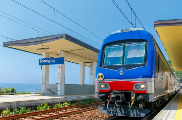 Corniglia. Bahnhof. — Stockfoto