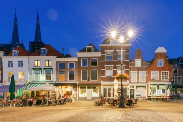 Delft. Marktplein. — Stockfoto