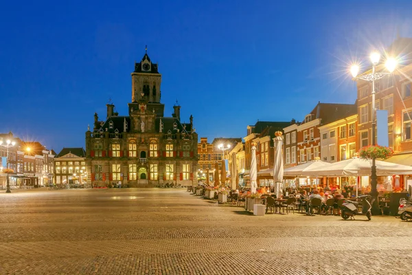 Delft. Place du marché . — Photo