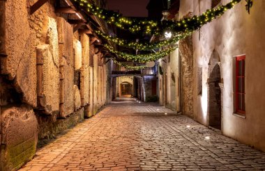 Tallinn. St. Catherine Caddesi.