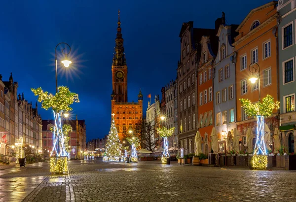 Gdansk. Long market. — Stock Photo, Image
