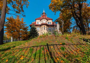 Lviv. Eski şehrin mimarisi..