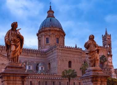 Palermo Katedrali. Sicilya.