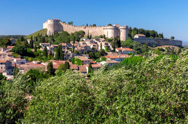 Avignon. A antiga muralha da abadia de Santo André. — Fotografia de Stock