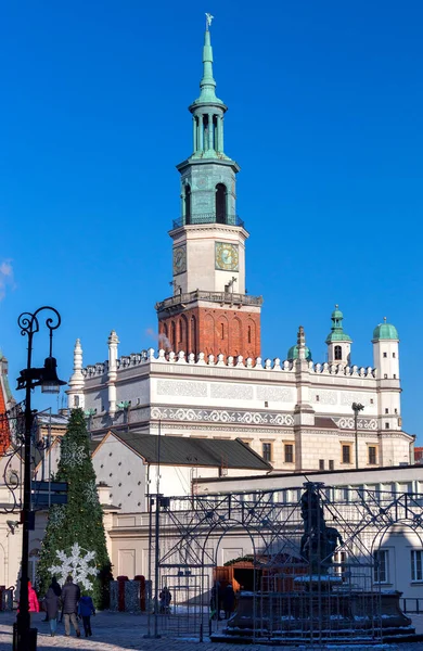 Poznan. The old town hall. — Stock Photo, Image