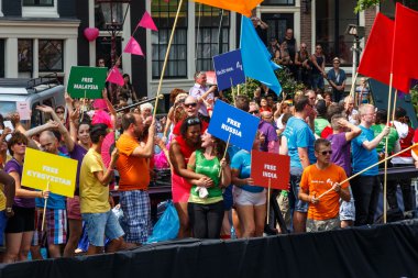 Amsterdam Eşcinsel gurur 2014