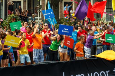 Amsterdam Eşcinsel gurur 2014