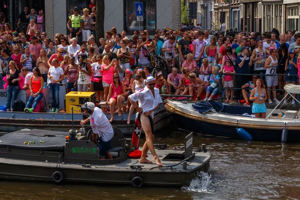 Amsterdams Gay Pride 2014 — Stockfoto