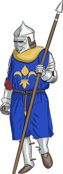 vector medieval knight