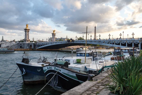 Le pont alexandre 3 w Paryżu — Zdjęcie stockowe
