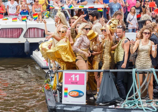 Orgoglio gay Amsterdam 2014 — Foto Stock