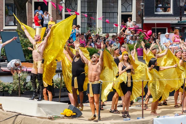 Orgoglio gay Amsterdam 2014 — Foto Stock