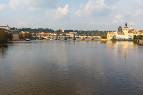 Charles Köprüsü, Prag görünümünü. — Stok fotoğraf