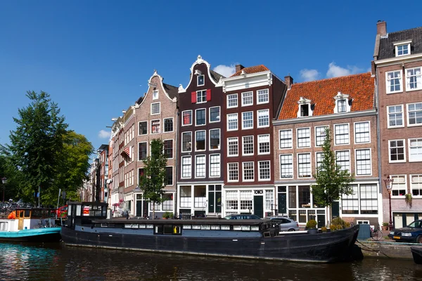 Canales de Amsterdam . —  Fotos de Stock