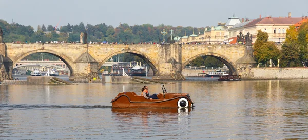 Praga. Puente de Carlos . —  Fotos de Stock