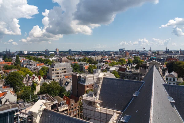 Vista de Amsterdã de uma altura . — Fotografia de Stock