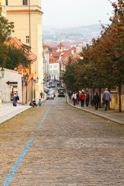 Ulica w Pradze. — Zdjęcie stockowe