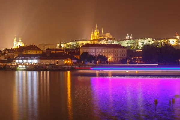 View of Prague and the Vltava River. — Stock Photo, Image