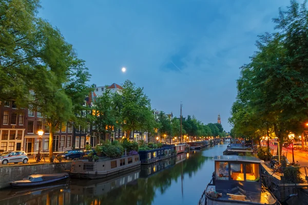 Amsterdam's canals — Stock Photo, Image