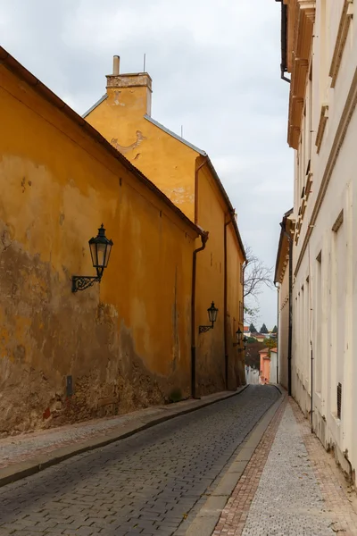 Straat in Praag. — Stockfoto